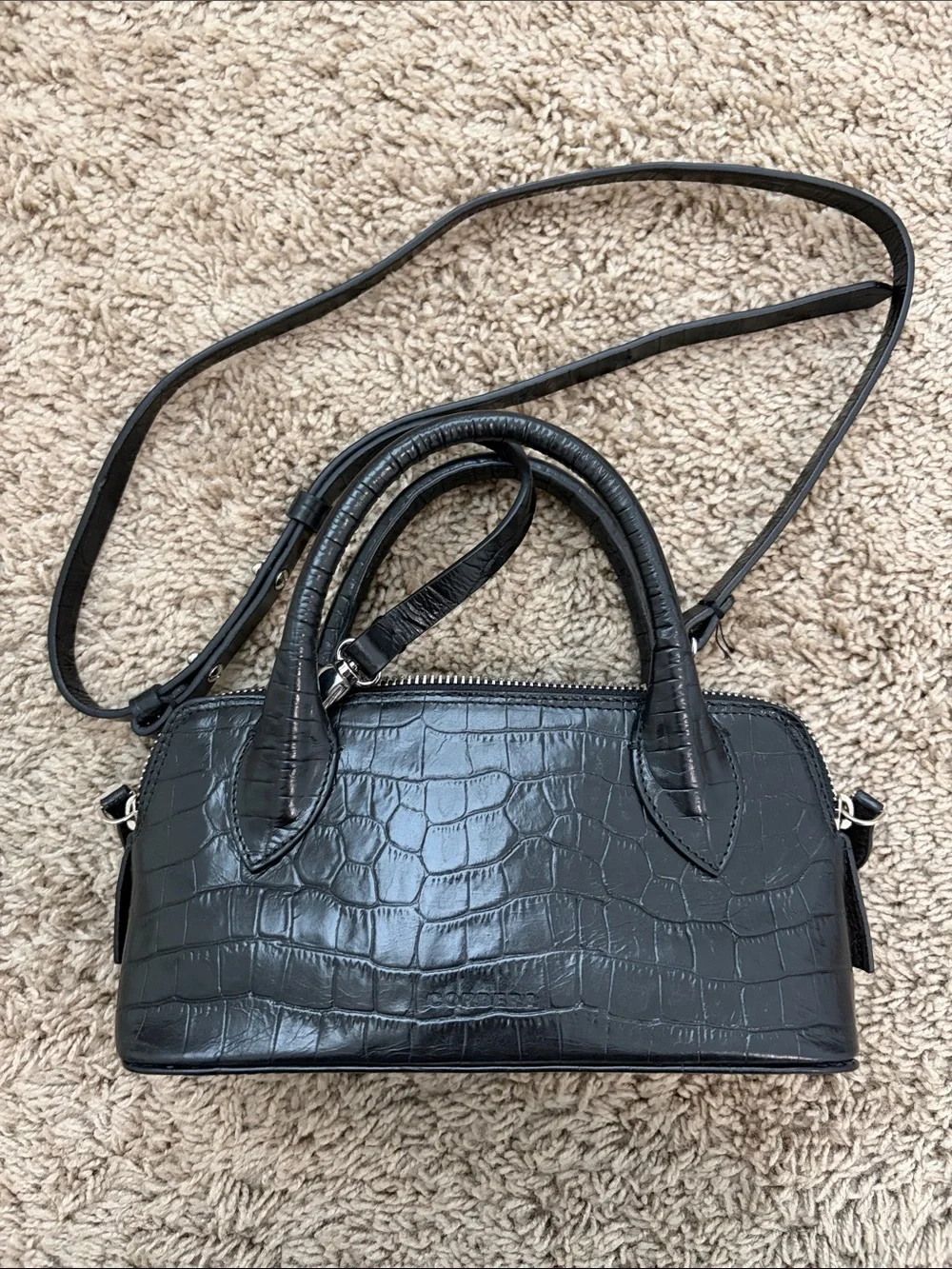 Cordera croc mini bag